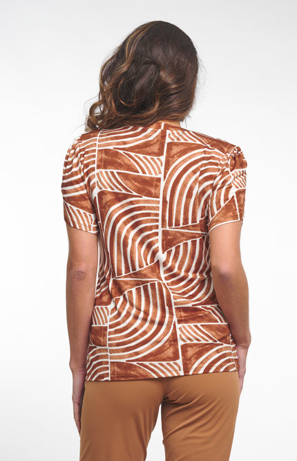 Zoso Top Dorien Summer Camel 262 Stretchshop.nl