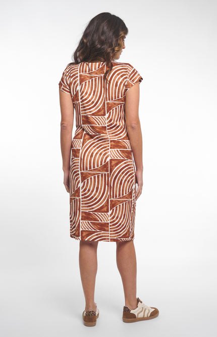 Zoso Jurk Claire Summer Camel 262 Stretchshop.nl