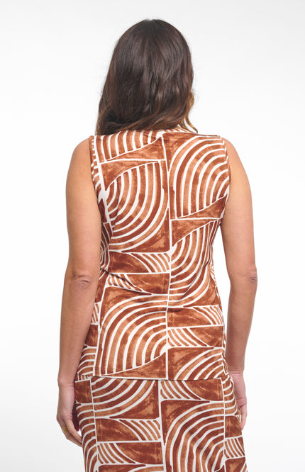 Zoso Top Britt Summer Camel 262 Stretchshop.nl