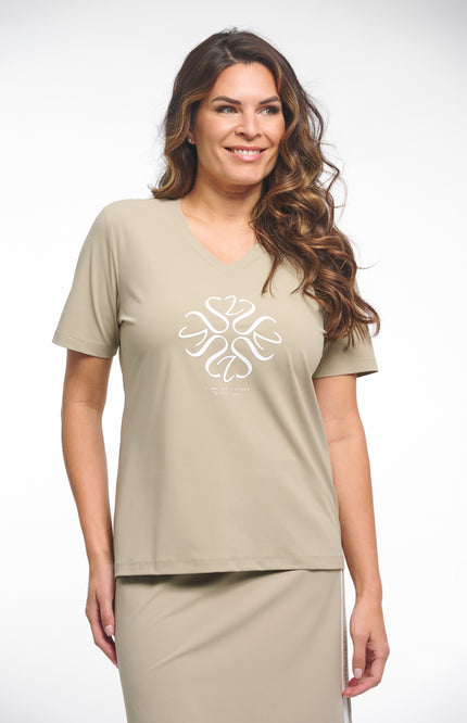 Zoso Travel T-Shirt Dion Sage 262 Stretchshop.nl