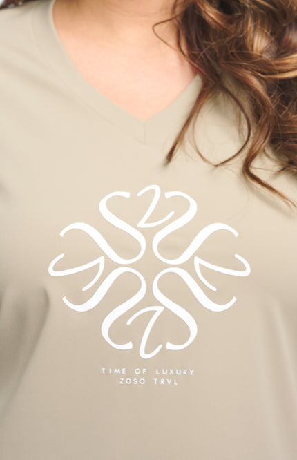 Zoso Travel T-Shirt Dion Sage 262 Stretchshop.nl
