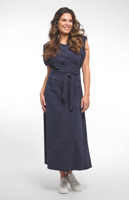 Zoso Travel Jurk Esther Navy 262 Stretchshop.nl
