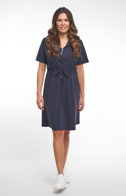 Zoso Jurk Simone Navy 262 Stretchshop.nl