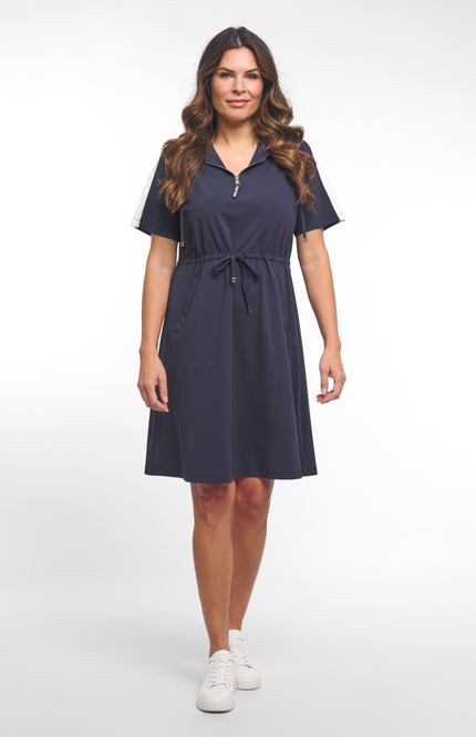 Zoso Jurk Simone Navy 262 Stretchshop.nl