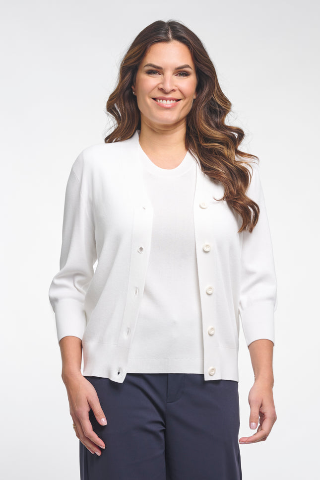 Zoso Vest Verona White 262 Stretchshop.nl