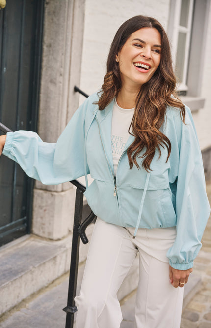 Zoso Jacket Wendy Sea Green 261 Stretchshop.nl