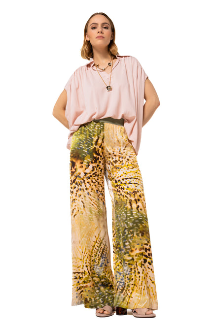 Caroline Biss Broek Safari Print Multi Color 1545-69 Stretchshop.nl