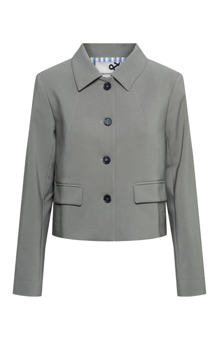 &Co woman Blazer Cameron Khaki BZ160 Stretchshop.nl