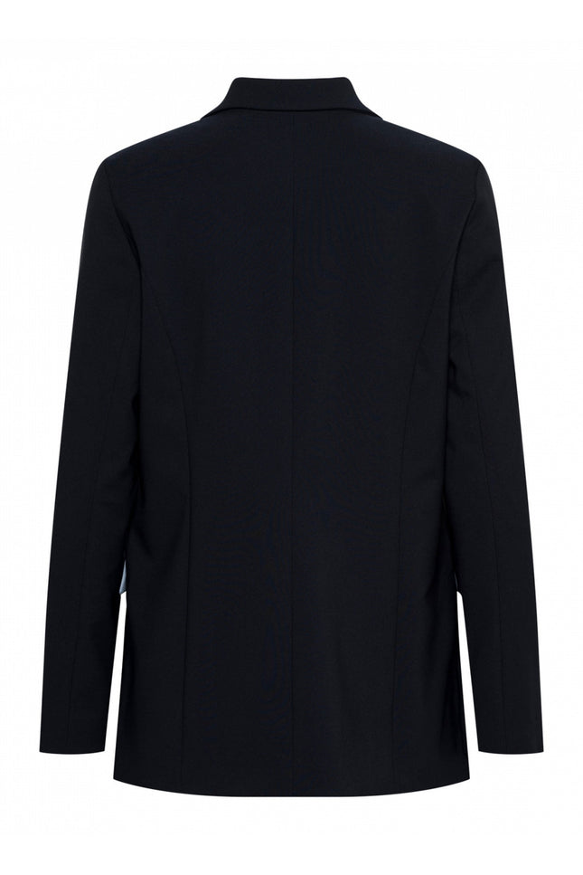 &Co woman Blazer claire comfort navy BZ139 Stretchshop.nl