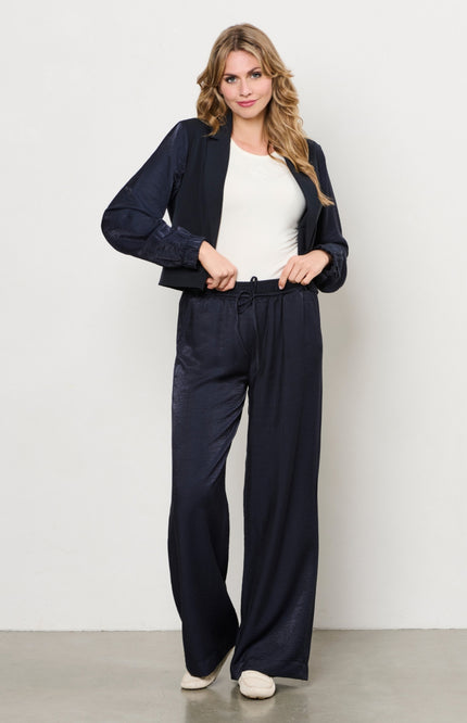 &Co woman Blazer Safira Navy JA128 Stretchshop.nl