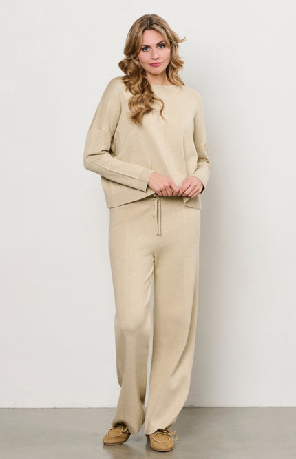 &Co woman Broek Basile Sand PA392 Stretchshop.nl