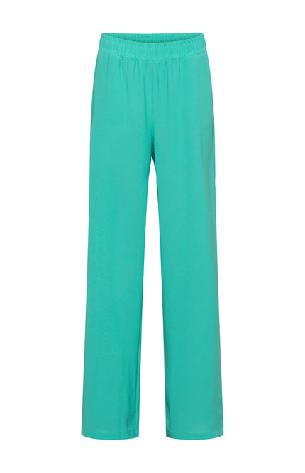&Co woman Broek Nelly Aqua Green PA366 Stretchshop.nl