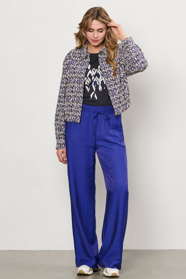 &Co woman Broek Solana Iris PA382 Stretchshop.nl