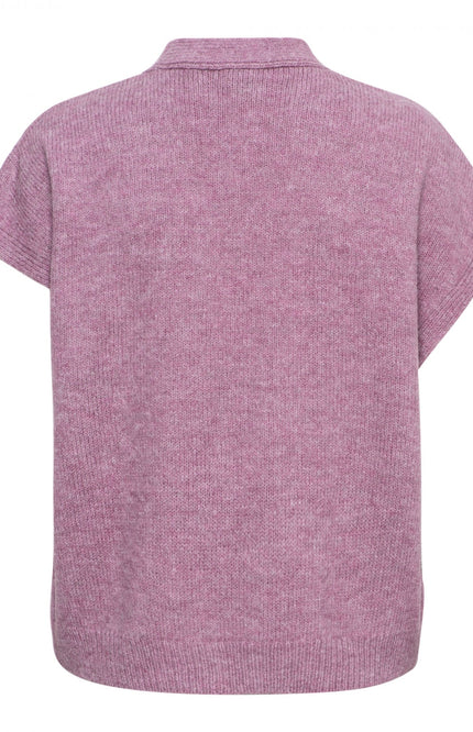 &Co woman Gilet brissa mauve GL108 Stretchshop.nl