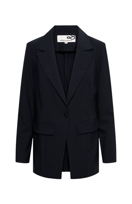 &Co woman Heavy Travel Blazer Philline Navy BZ165 Stretchshop.nl