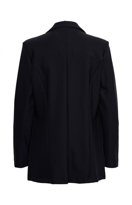 &Co woman Heavy Travel Blazer Philline Zwart BZ165 Stretchshop.nl
