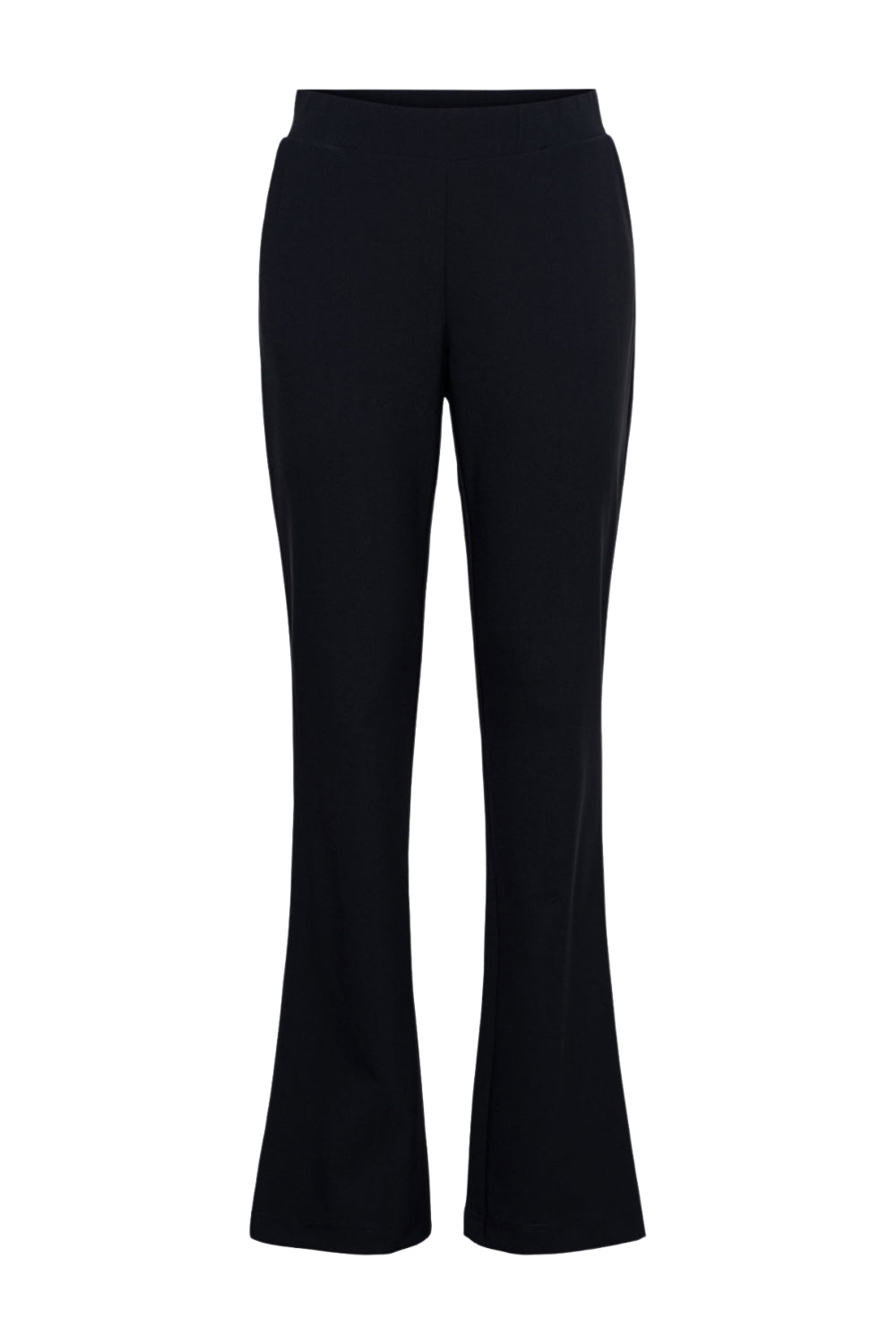 Donkerblauwe Heavy Travel Broek Pacey van &Co woman, comfortabele pasvorm, geschikt voor reizen en dagelijks gebruik.
