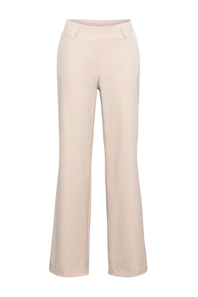 &Co woman Heavy Travel Broek Patrice Sand PA359 Stretchshop.nl