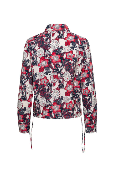 Jacket Margje Flower Red Multi JA152