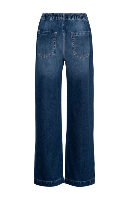 &Co woman Jeans Jacey Dark Denim PA393 Stretchshop.nl
