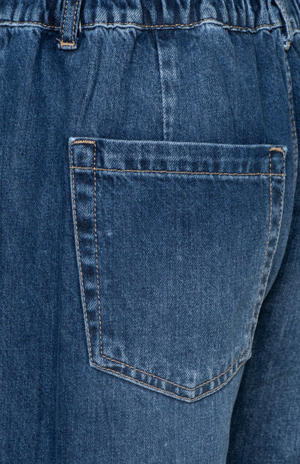 &Co woman Jeans Jacey Dark Denim PA393 Stretchshop.nl