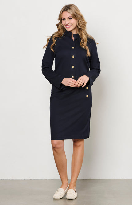 &Co woman Rok Dhalia Punta Navy SK175 Stretchshop.nl