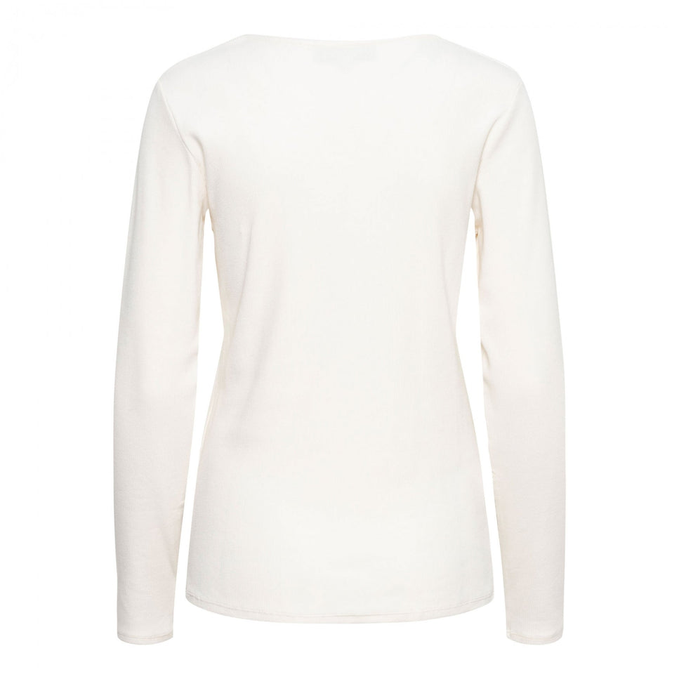 &Co woman T-shirt samara cream ts262 Stretchshop.nl