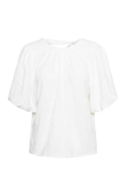 &Co woman Top Essie White TO295 Stretchshop.nl
