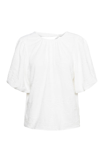 &Co woman Top Essie White TO295 Stretchshop.nl