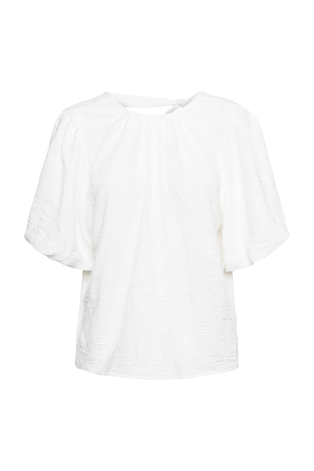 &Co woman Top Essie White TO295 Stretchshop.nl