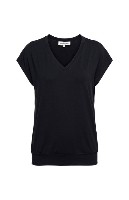 &Co woman Top Lucia Navy TO280 Stretchshop.nl