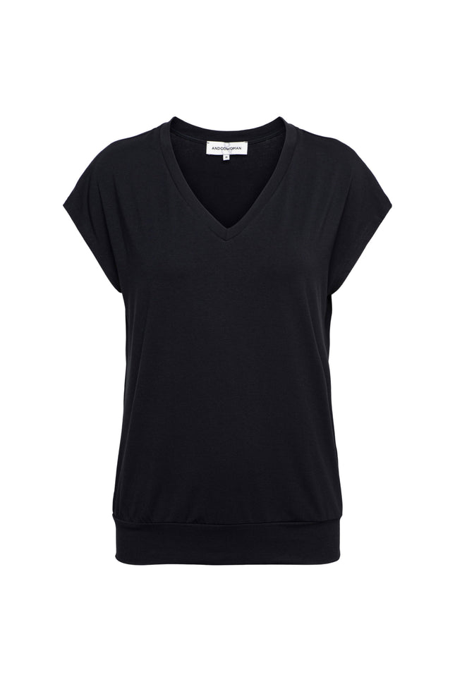 &Co woman Top Lucia Navy TO280 Stretchshop.nl