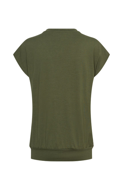 &Co woman Top Lucia Olive TO280 Stretchshop.nl