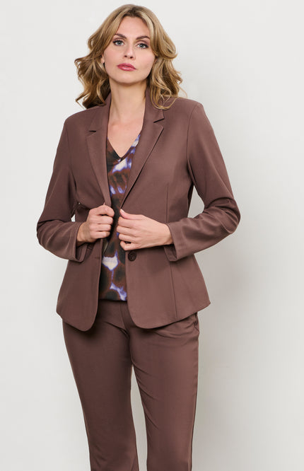 &Co woman Top Lucia Purple Tie-Dye Iris Multi TO315 Stretchshop.nl