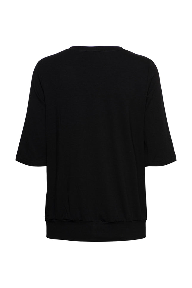&Co woman Top Lucille Black TO279 Stretchshop.nl