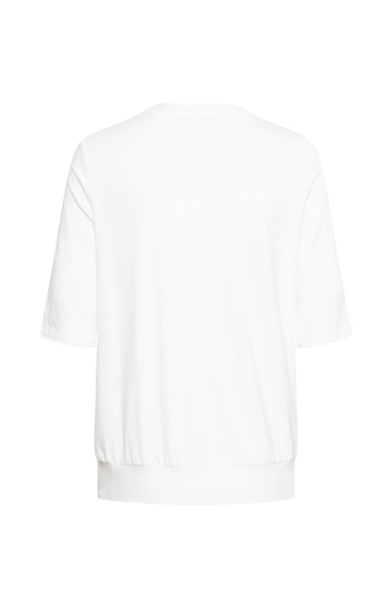 &Co woman Top Lucille Off White TO279 Stretchshop.nl
