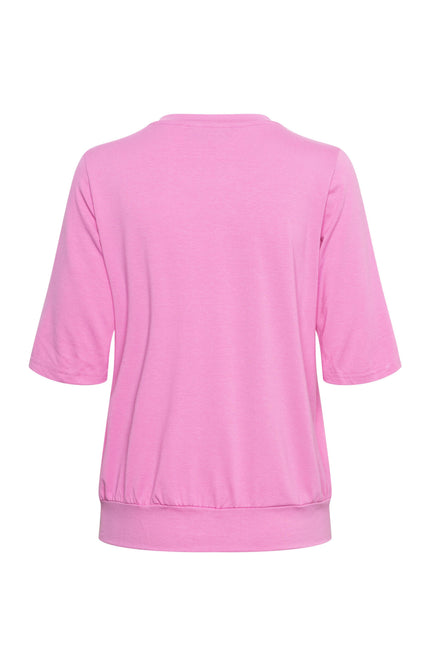 &Co woman Top Lucille Pink TO279 Stretchshop.nl