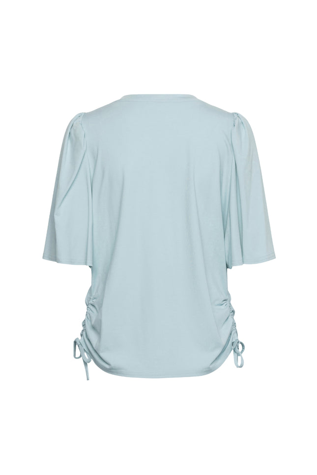 &Co woman Top Misha Pastel Turquoise TO291 Stretchshop.nl