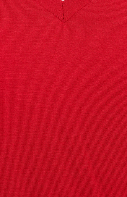 &Co woman Top Misha Stone Red TO291 Stretchshop.nl