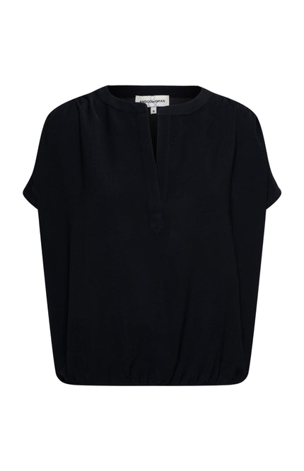 &Co woman Top Nola Black BL347 Stretchshop.nl