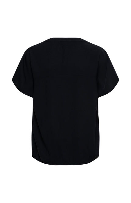 &Co woman Top Nola Black BL347 Stretchshop.nl