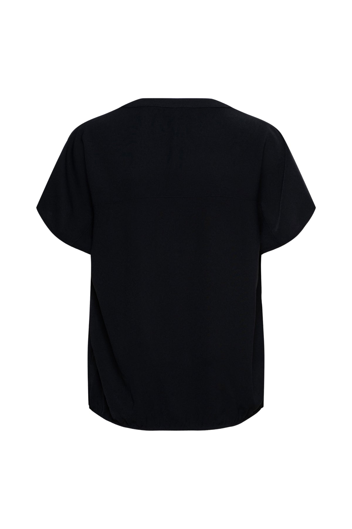Zwart &Co woman Top Nola BL347, damestop met V-hals en korte mouwen, casual en stijlvol voor dagelijks gebruik