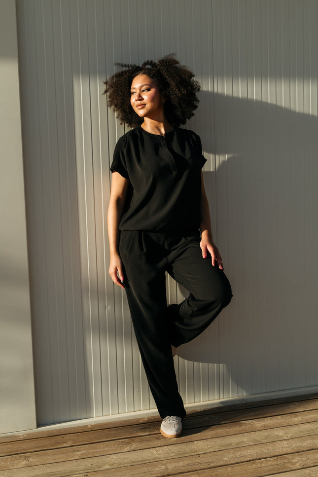 &Co woman Top Nola Black BL347 Stretchshop.nl