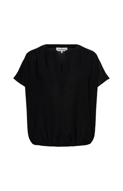 &Co woman Top Nola Black BL371 Stretchshop.nl