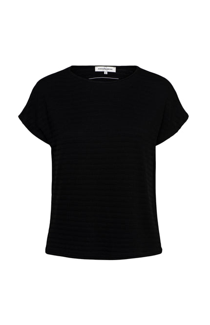 &Co woman Top Rozan Black TO306 Stretchshop.nl