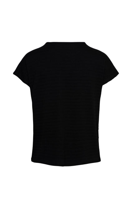 &Co woman Top Rozan Black TO306 Stretchshop.nl