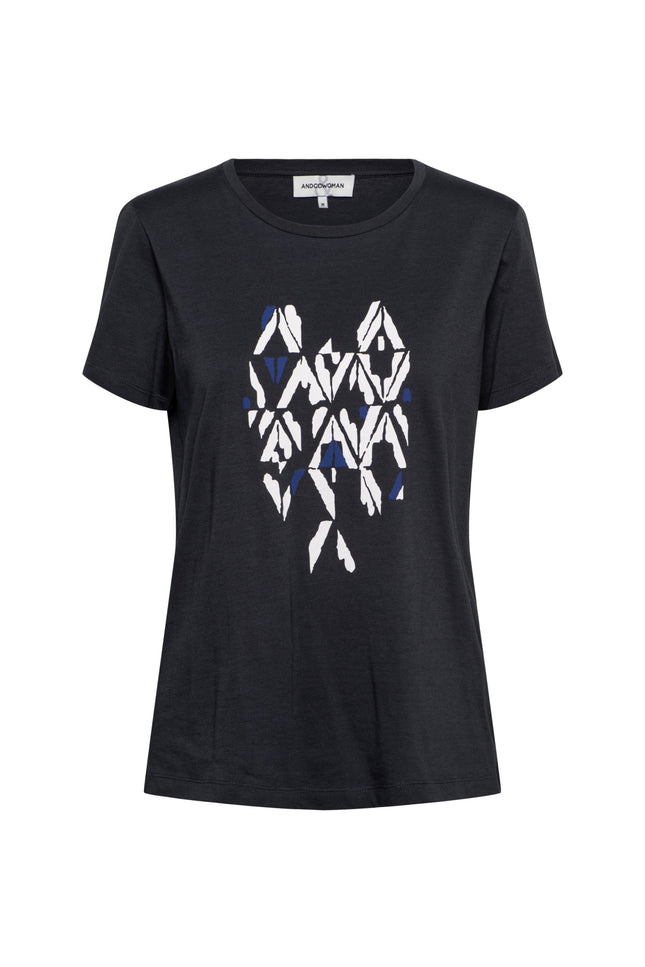&Co woman Top Sadea Navy TS272 Stretchshop.nl