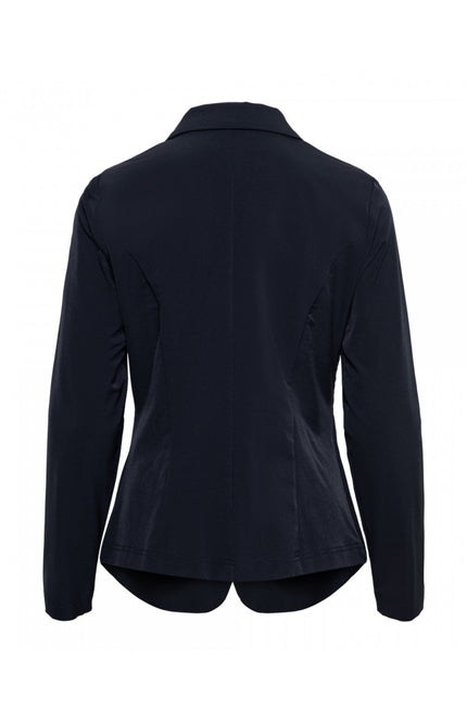 &Co woman Travel blazer phileine navy Stretchshop.nl