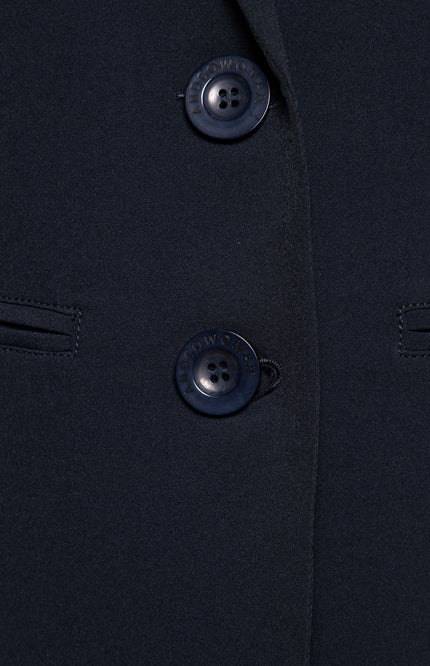 &Co woman Travel blazer phileine navy Stretchshop.nl