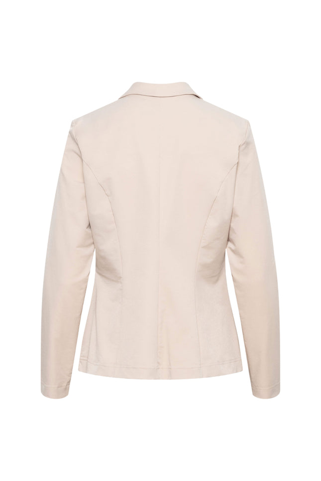 &Co woman Travel Blazer Phileine Sand BZ110 Stretchshop.nl